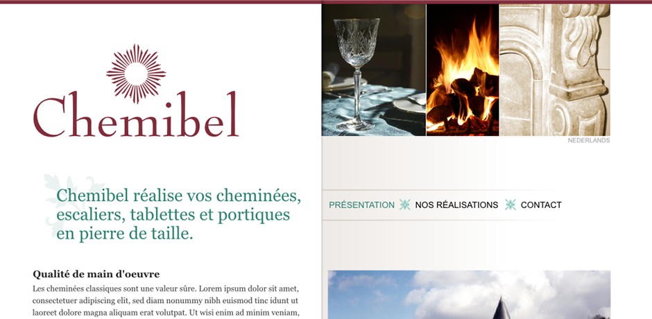 Site internet de Chemibel